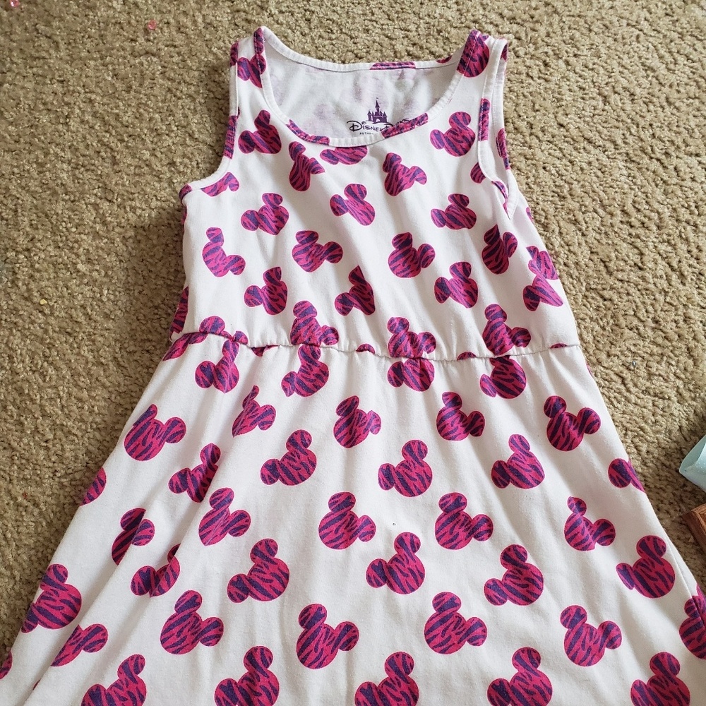 Disney, high low dress.